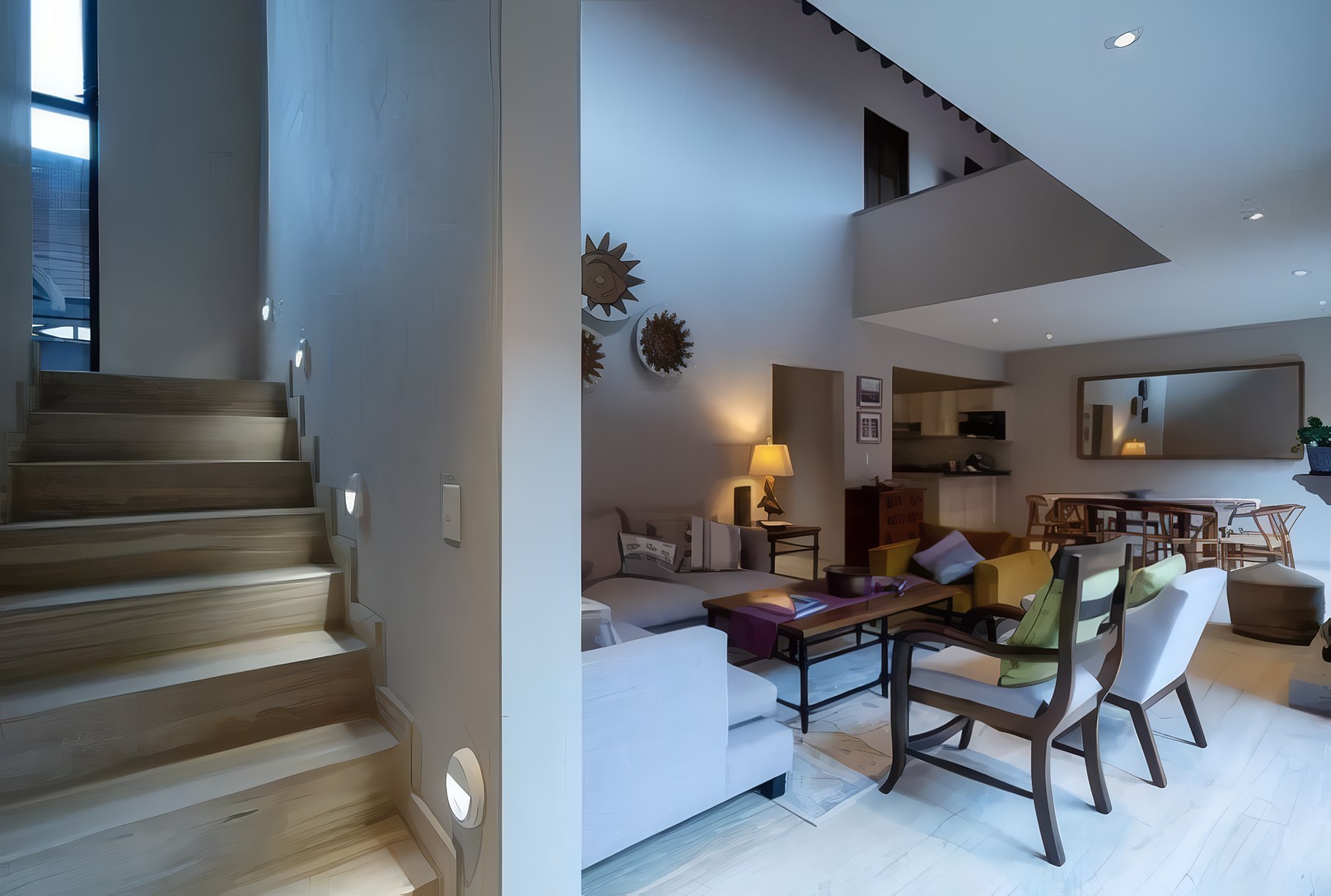 Casa El Paraíso · escalera