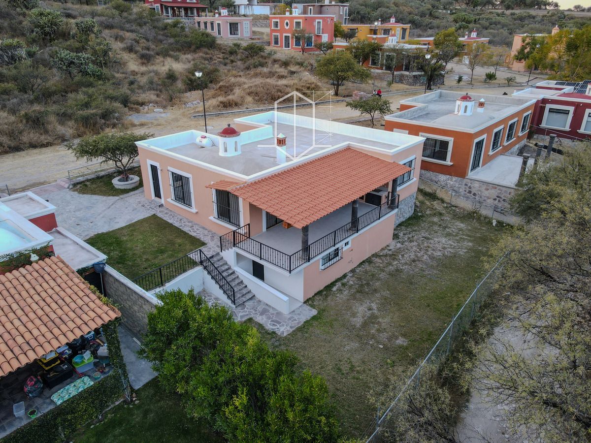 Casa San Miguel Viejo · vista aérea con alberca