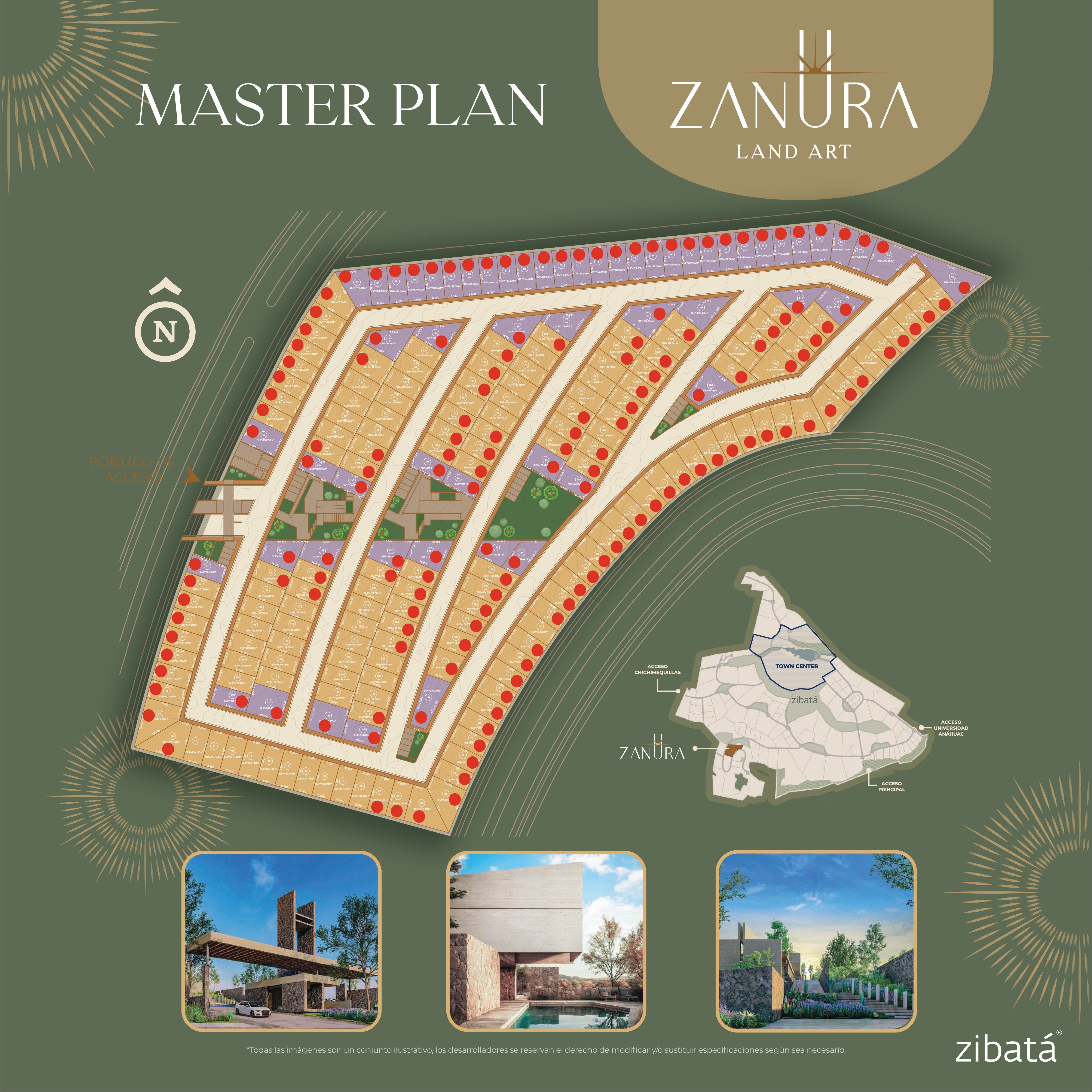 Zanura Land Art · master plan